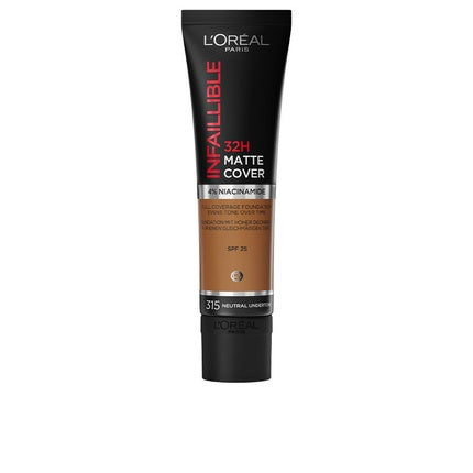 L'Oreal Paris Infallible 32H Matte Foundation Cover #315 Neutral Undertone 30ml