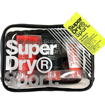 Superdry Sport Re:Charge Travel Set