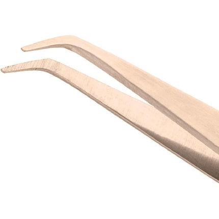 Tweezerman Eyelash Tweezers Attachment for Fake Eyelashes Rose Gold