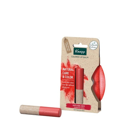 Kneipp Lip Balm with Natural Color Net, Long-Lasting, Vegan, 100% Natural Origin 3.5g