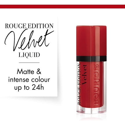 Bourjois Rouge Edition Velvet Liquid Lipstick 01 Personne Ne Rouge 6.7ml