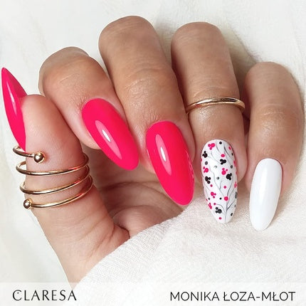 Claresa UV LED Nail Polish Collection Hybrid Manicure Soak Off - 5ml Pink Color No. 530