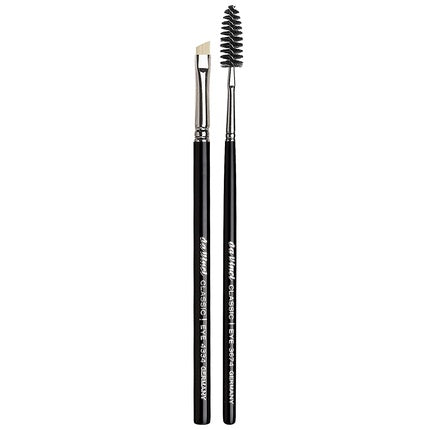 Eyebrow Brush Set with Makeup Instructions Handmade in Germany