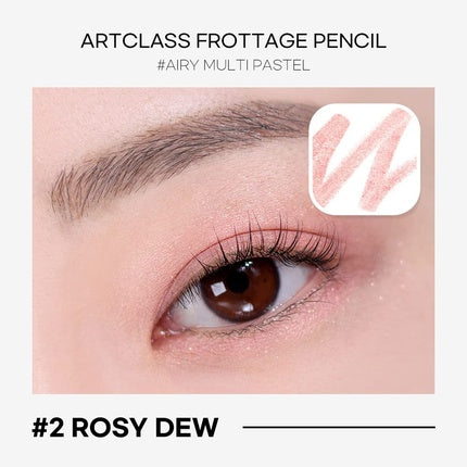 Too Cool For School Artclass Frottage Pencil #2 Rosy Dew