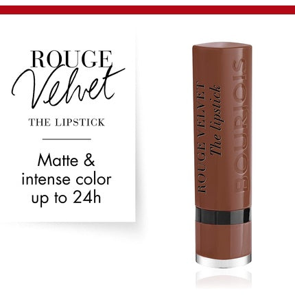 Bourjois Paris Rouge Velvet The Lipstick - Shade #23 2.4g