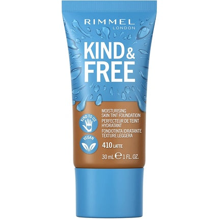Rimmel Kind + Free Moisturising Skin Tint Foundation Latte 410
