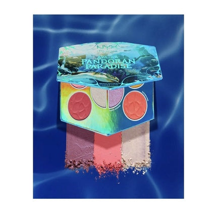 NYX Cosmetics Avatar The Way Of Water PANDORAN PARADISE Highlighter Blush Palette