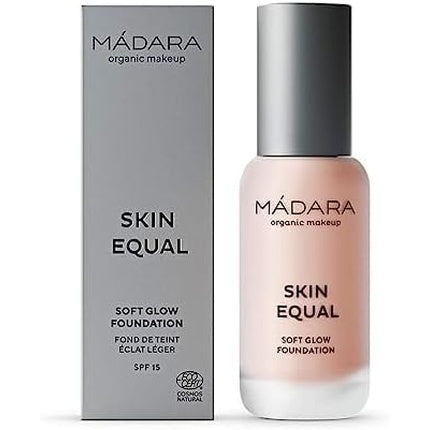 MÁDARA Skin Equal Liquid Foundation for Face Makeup 30ml 30 Rose Ivory