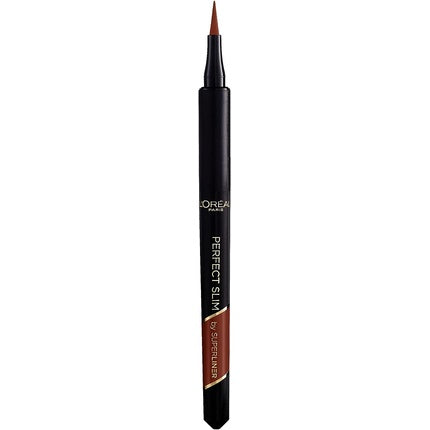 L'Oreal Paris Perfect Slim Liquid Eyeliner Superliner Smudge-Proof Water-Resistant Intense Matte Colour Grey Brown