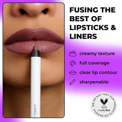 Lamel Matte Gel Lip Liner Pencil 412 Spicy Nude 1.7g/0.05oz