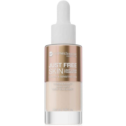 Bell Hypoallergenic Just Skin Liqht Liquid Foundation 02 Natural 24 G
