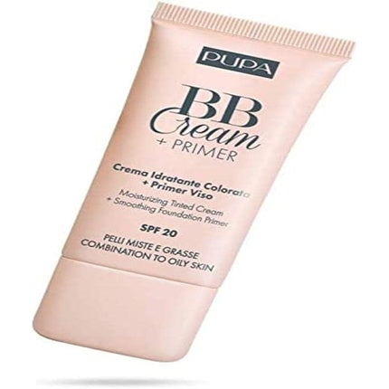PUPA BB Cream + Primer for Oily Skin 01 Nude Product Cosmetic Make Up