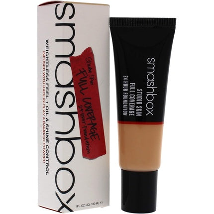 Smashbox Studio Skin Full Coverage 24 Hour Foundation 2.1 Light, Warm Peach 30ml