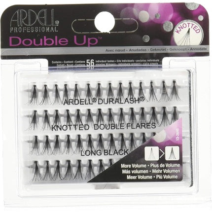 ARDELL Double Up Individuals Knotted Long Black False Eyelashes 25g