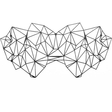 Bijoux Indiscrets Kristine Masquerade Vinyl Eye Mask - Comfortable, Flexible, Reversible