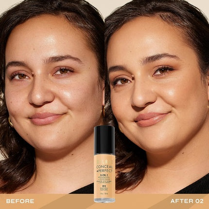 Milani Conceal + Perfect 2-in-1 Foundation + Concealer Natural