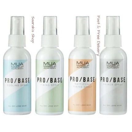 MUA Pro Base Fixing Setting Spray Keeps Foundation Makeup Fresh All Day Long