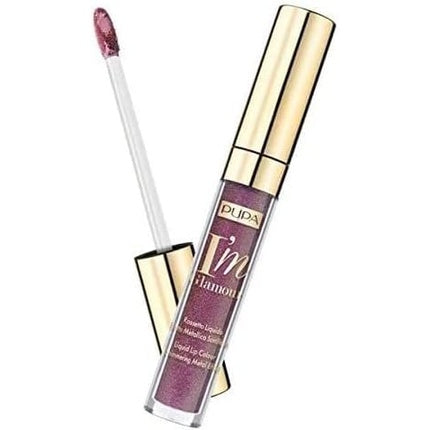 Pupa Milano I'M Glamor Liquid Lipstick No.006 Cyclamen Violet Metallized 2.7ml