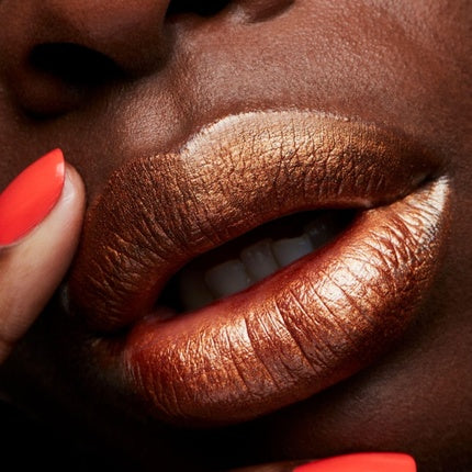 Mac Frost Lipstick Bronze Shimmer