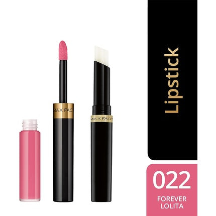 Max Factor Lipfinity Lip Colour Long-Lasting Lipstick With Permawear System 22 Forever Lolita 2.3ml + 1.9g