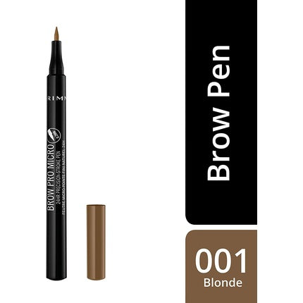Rimmel Brow Pro Micro Pen Eyebrow Pencil 01 Dark Blond 1ml