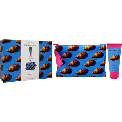 Breakfast Lovers Set Croissant by Pupa Milano for Women 6.76oz Body Lotion Purse