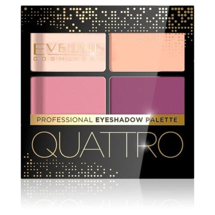 Eveline Quattro Eyeshadow Quad Eyeshadow 03 7.2g