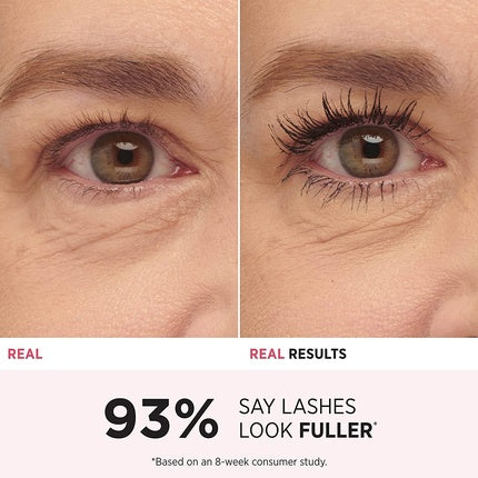 it COSMETICS Hello Lashes+ Volumizing Mascara & Lash Serum with Biotin, Argan Oil & Jojoba Oil 0.27 Fl Oz Black