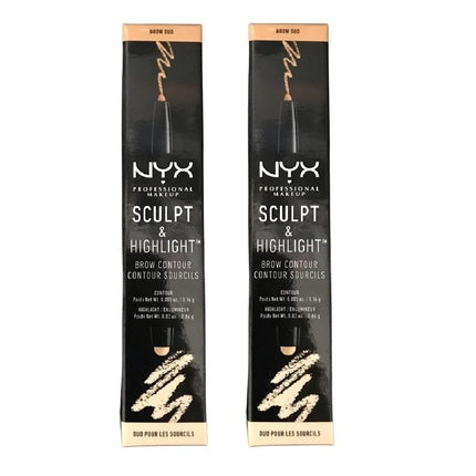 NYX Professional Makeup Sculpt and Highlight Brow Contour Blonde/Ivory #SHBC01