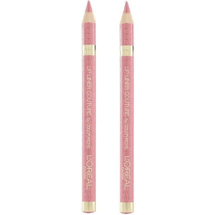 L'oreal Paris Makeup Color Riche Lipliner Couture 303 Rose Tendre 2 Count