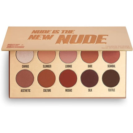 Makeup Obsession London Nude Is The New Nude Eyeshadow Palette 10 Shades 13g