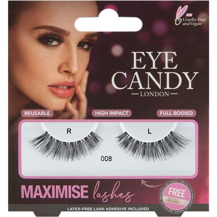 Eye Candy Maximise False Eyelashes 008 Volume Style
