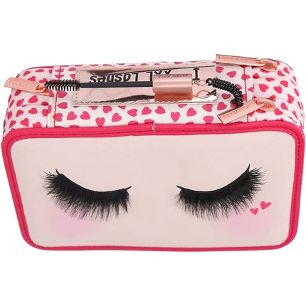 Depesche Topmodel Triple Pencil Case 11481 Beauty Girl Filled With Eyelashes