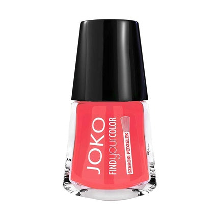 Joko Find Your Color Nail Polish With Vinyl 110 Paradise Coral Matte 10ml