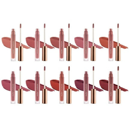 Nude by Nature Satin Liquid Lipstick Intense Colours Satin-Matte Finish 3.75mL