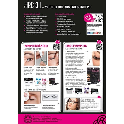 Ardell 101 Demi Black False Eyelashes Twin Pack