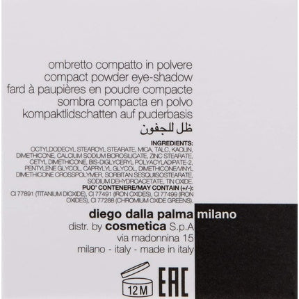 Diego Dalla Palma Eyeshadow Color 112 Satin Pearl Forest 890ml