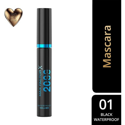 Max Factor 2000 Calorie Waterproof Volume Mascara - Black, 9ml