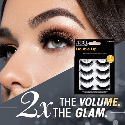 ARDELL Double Up 205 False Eyelashes 4 Pack - 25g