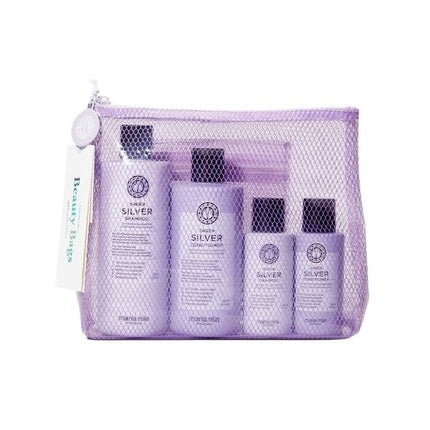Maria Nila Beauty Bags Weekend Edits Sheer Silver