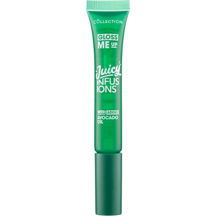 Collection Cosmetics Gloss Me Up Juicy Infusion Kiwi Lip Gloss with Avocado Oil 9ml Green