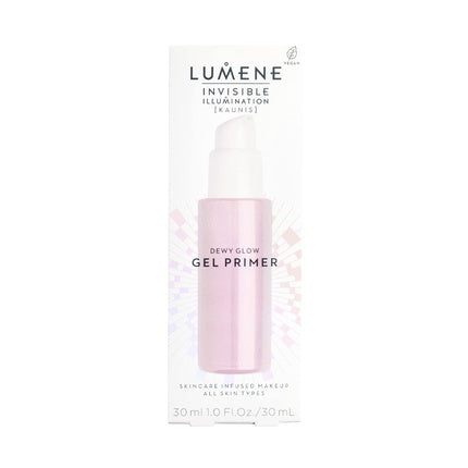 Lumene Dewy Glow Gel Primer Invisible Illuminating and Hydrating Face Primer 1oz