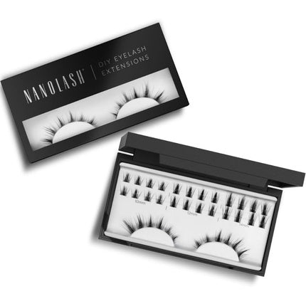 Nanolash Flirty Eyelash Extensions In Clusters - 36 Pieces