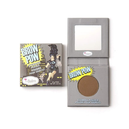 Thebalm Brow Pow Eyebrow Powder 0.85g Clean & Green - Light Brown
