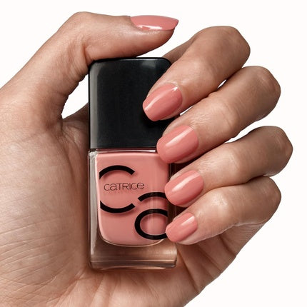 Catrice ICONAILS Gel Lacquer Nail Polish No. 173 Nude Long-Lasting Glossy Acetone-Free Vegan Without Microplastic Particles Without Preservatives 10.5ml