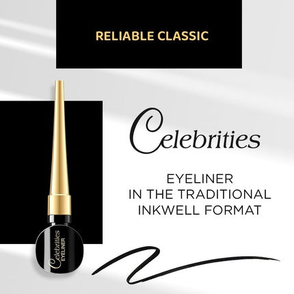 Celebrities Waterproof Eyeliner Pencil For Eyes Black