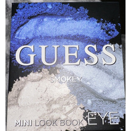 Guess Smokey Eye Mini Look Book Eyeshadow with Volumizing Black Mascara and Eyeliner - New in Box