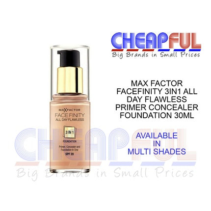 Max Factor Facefinity 3in1 All Day Flawless Foundation
