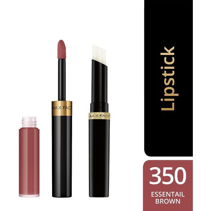 Max Factor Lipfinity Long Lasting Lipstick with lip color and top coat No.350 Essential Brown