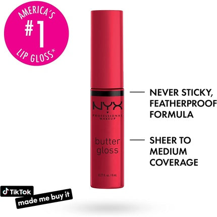 NYX Butter Gloss Red Velvet BLG20